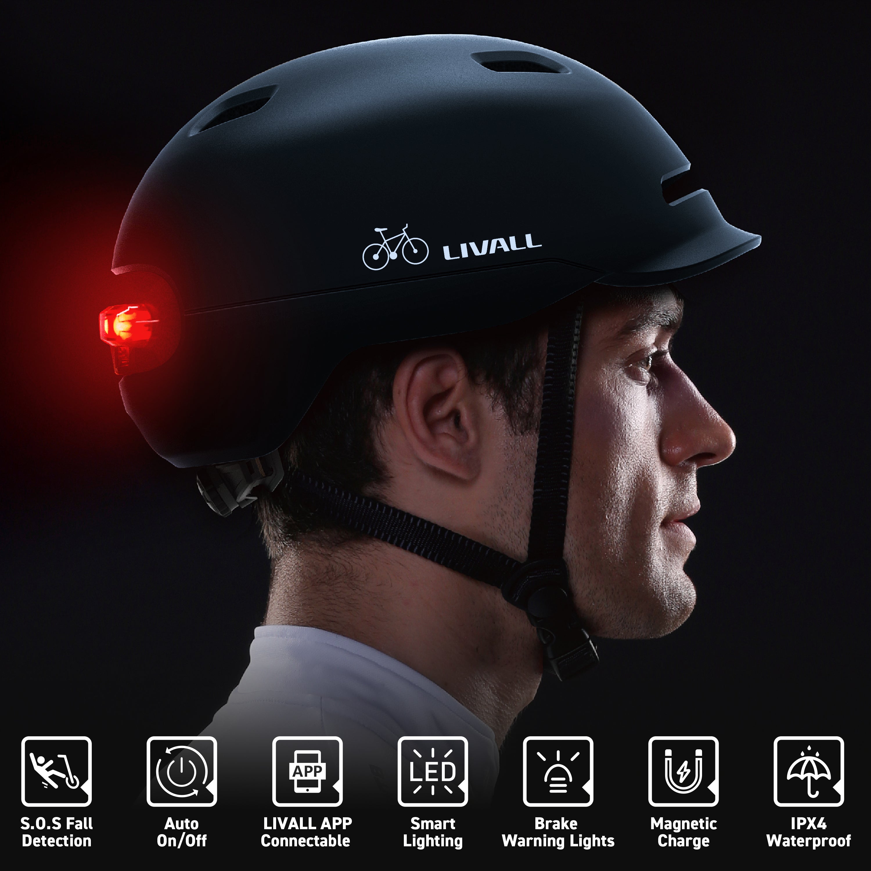 Smart LIVALL C20 Bike Helmet