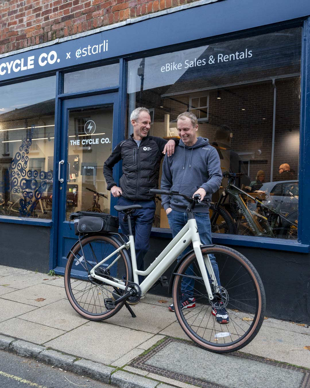Estarlis dominate south-coast e-bike showroom